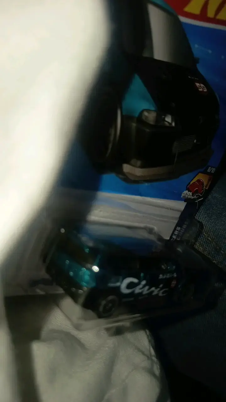 Hot Wheels Honda Civic Custom azul - 3