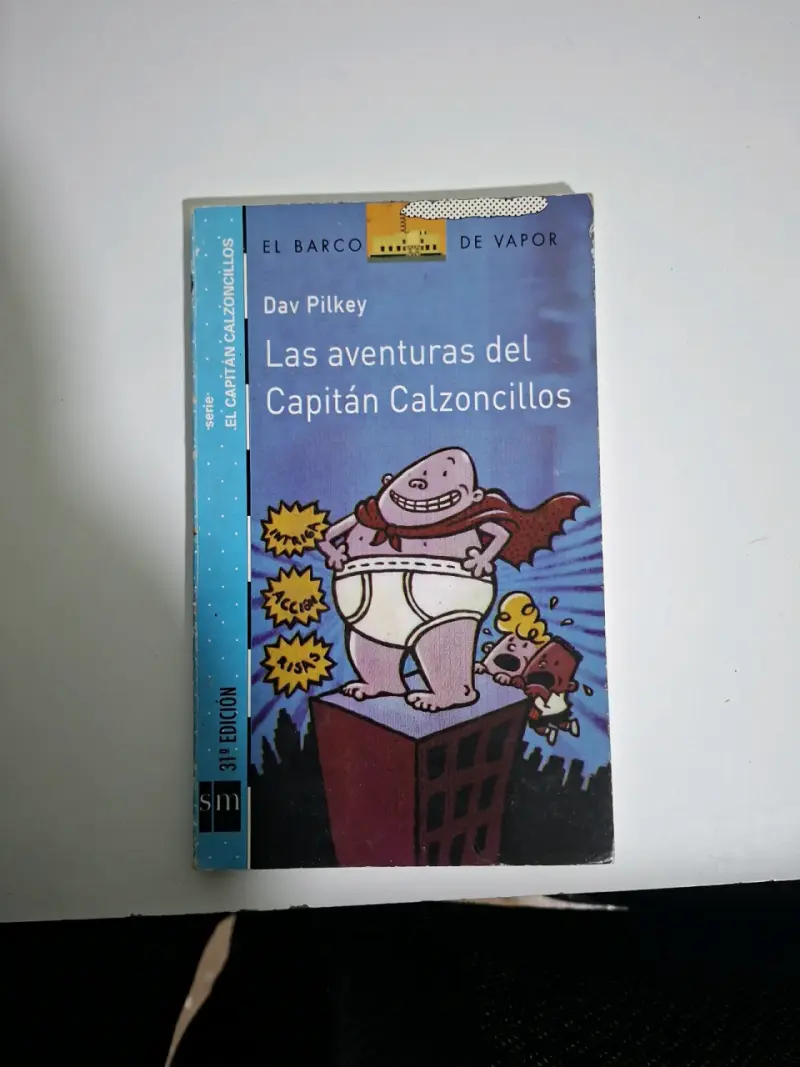 Libro Las aventuras del Capitán Calzoncillos