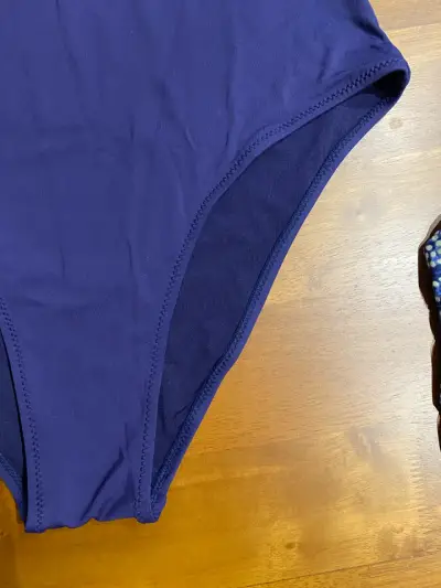 Traje de baño entero azul estampado Umbrale - miniatura 5