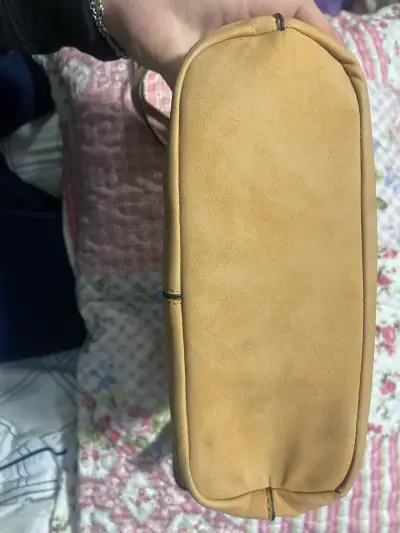 Bolso cruzado beige de cuero Sorelle - miniatura 4