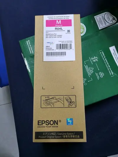 Kit original Epson R04L WorkForce Pro – BK/C/Y/M - miniatura 2