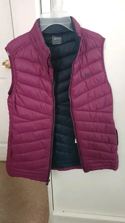 Parka acolchado sin mangas morado Lippi para mujer - miniatura 1