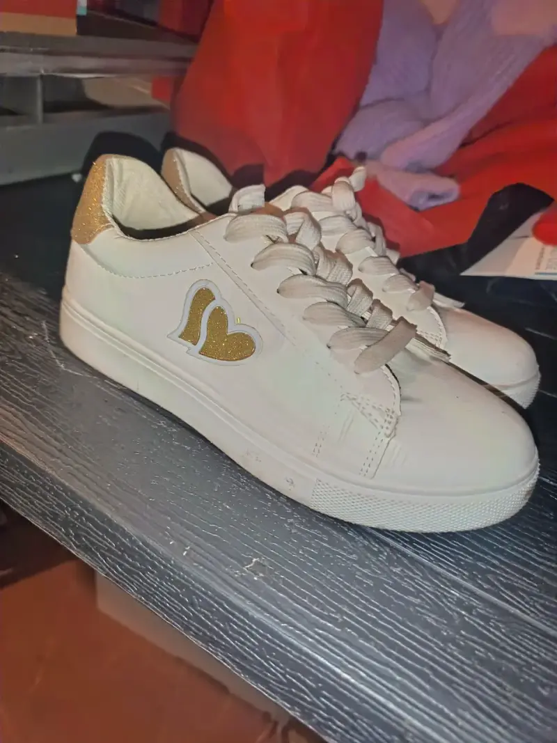 Zapatillas blancas casuales para mujer - 2