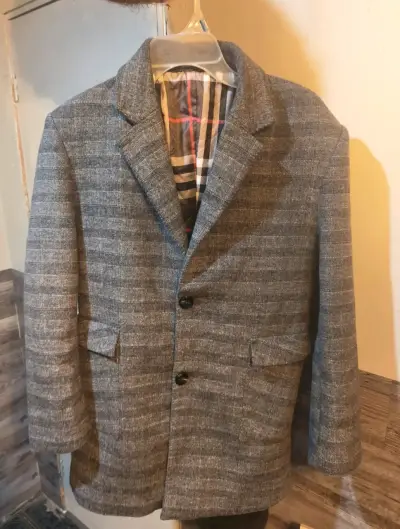 Abrigo gris para hombre - miniatura 1