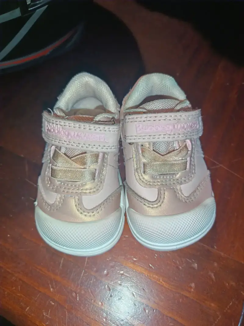 Zapatillas bebé rosadas Bubblegummers - 1