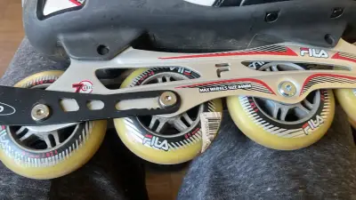 Patines en línea Fila negros y grises - miniatura 3