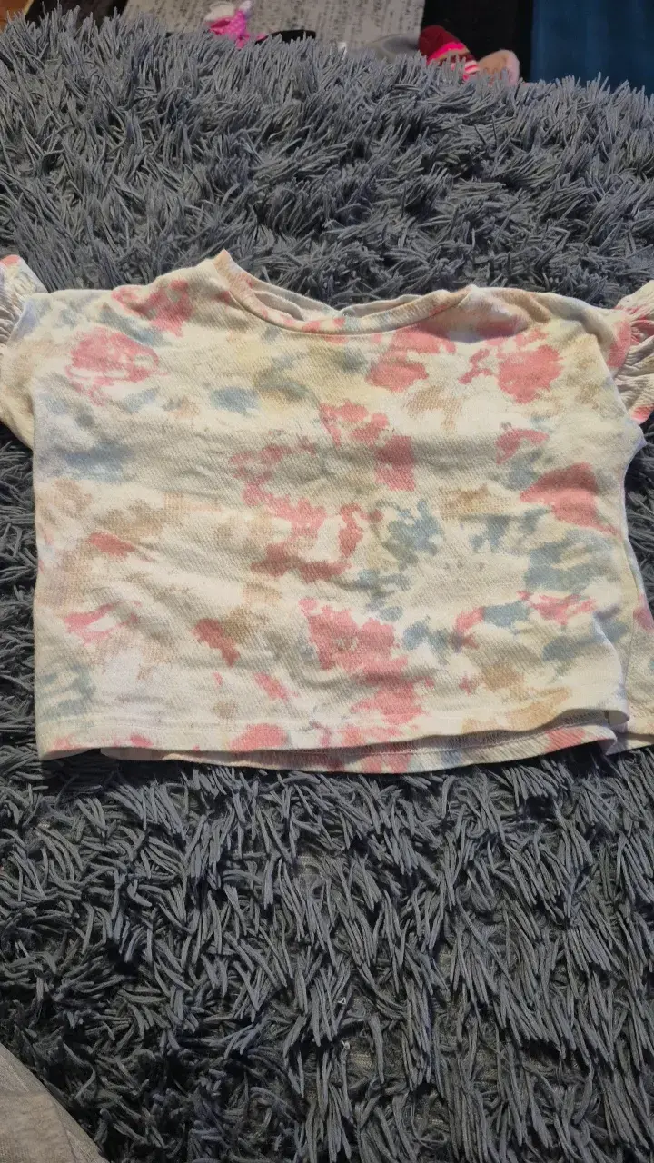 Polera tie-dye colores pastel