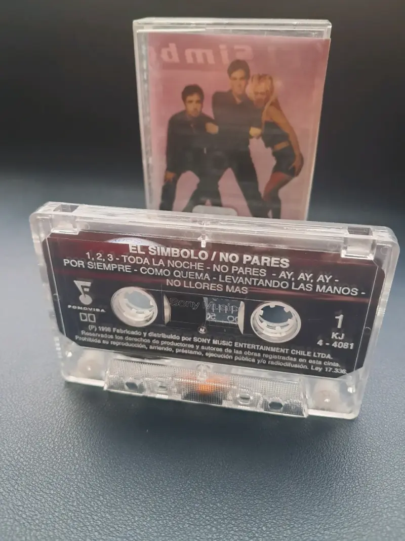 Cassette El Simbolo No Pares #retro#casette#musica - 5