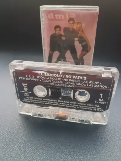 Cassette El Simbolo No Pares #retro#casette#musica - miniatura 5