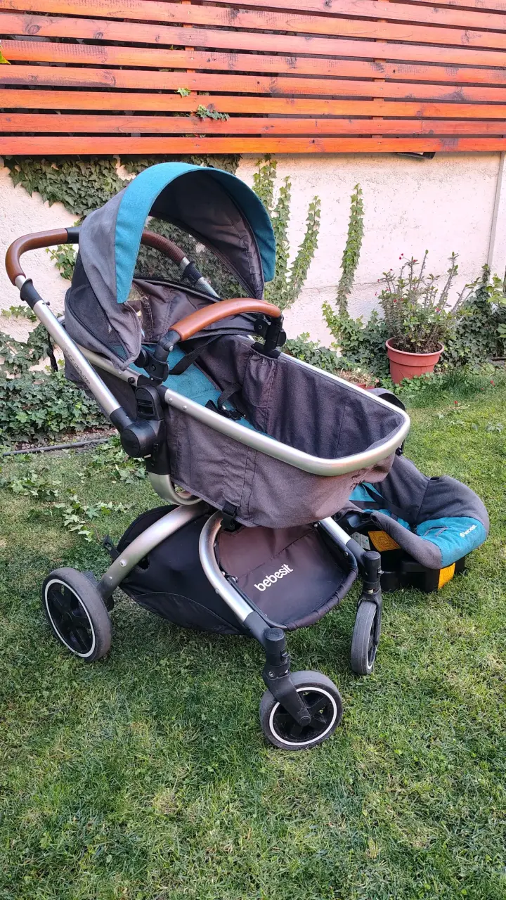 Coche de bebé Bebesit con silla de auto - 3