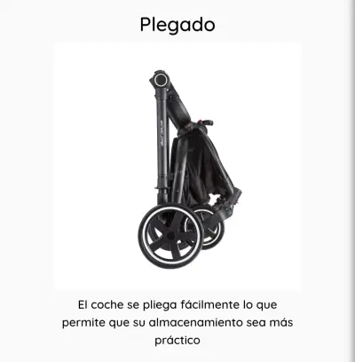 Coche de bebé Bebesit con silla de auto - miniatura 5