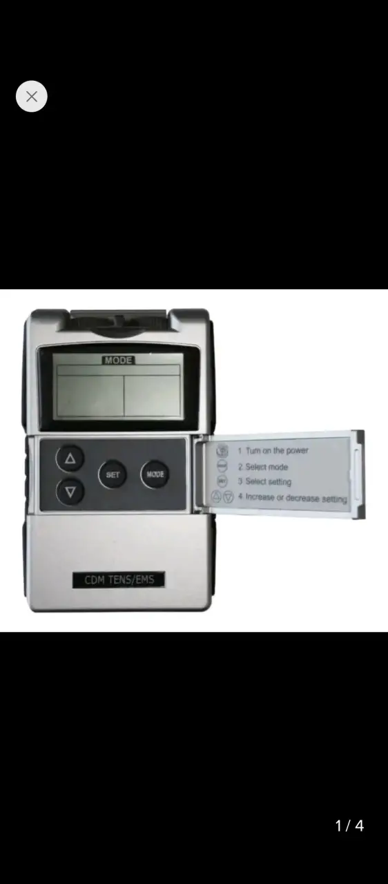 Electroestimulador CDM TENS/EMS portátil - 3
