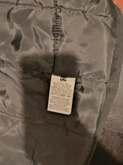Parka DC negra con capucha para hombre - miniatura 6