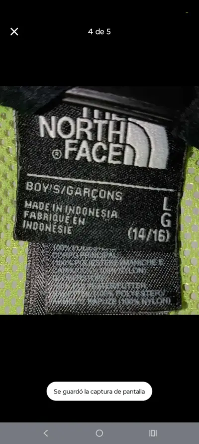 Chaqueta impermeable The North Face niño - miniatura 2