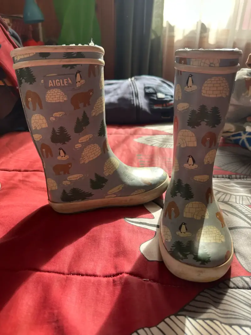 Botas de lluvia infantiles con diseño de osos - 2