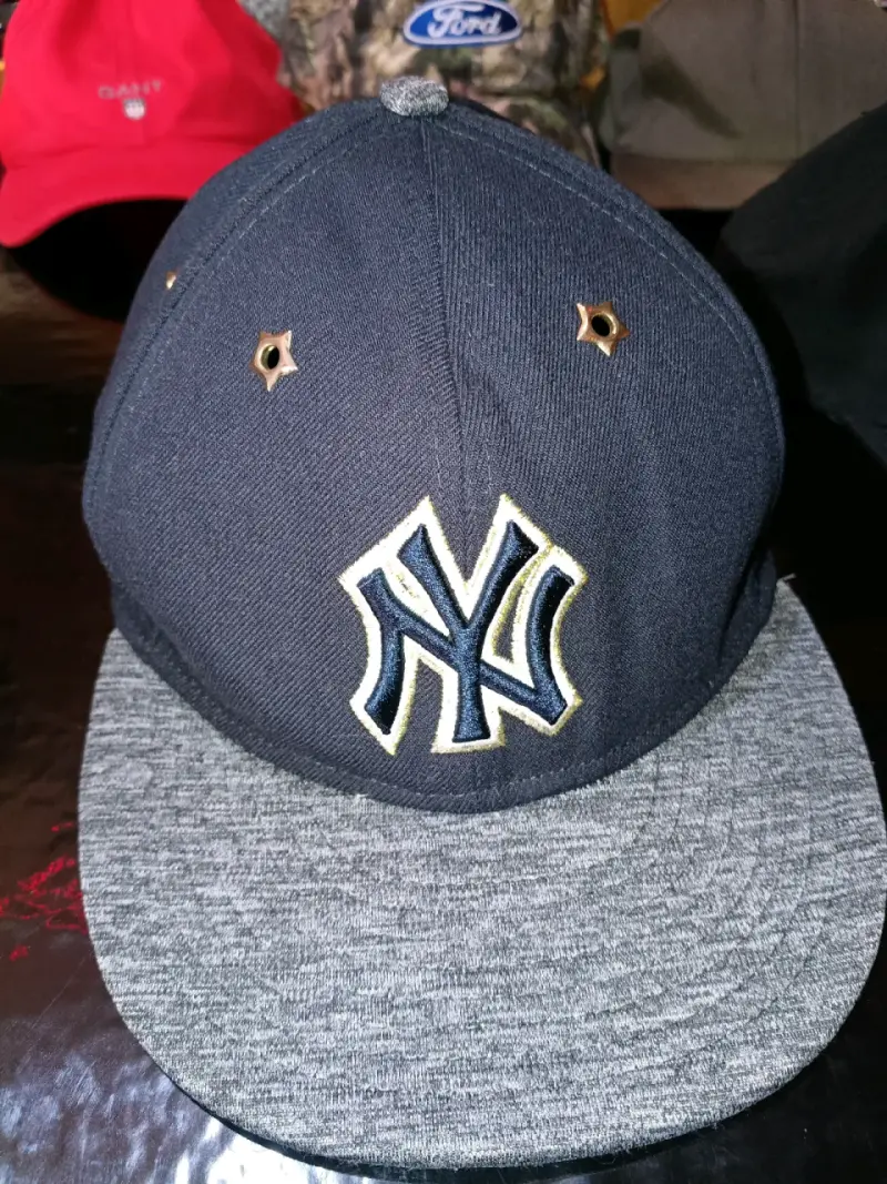 Gorra New Era NY Yankees azul y gris - 1
