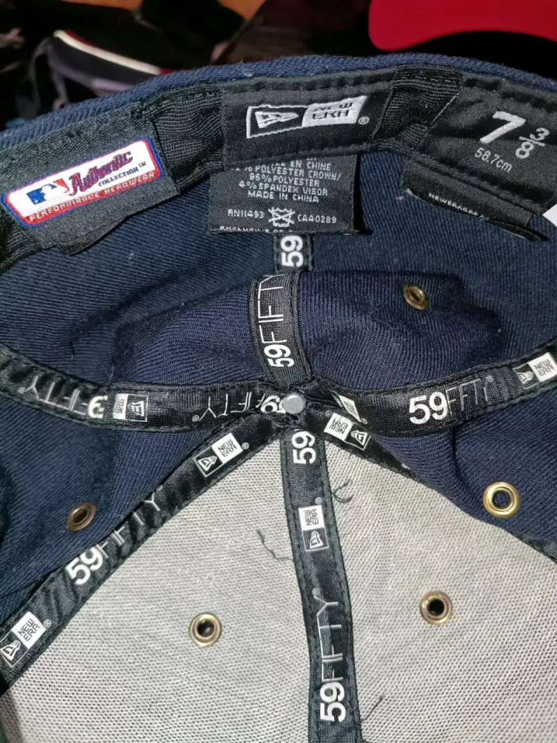 Gorra New Era NY Yankees azul y gris - 3