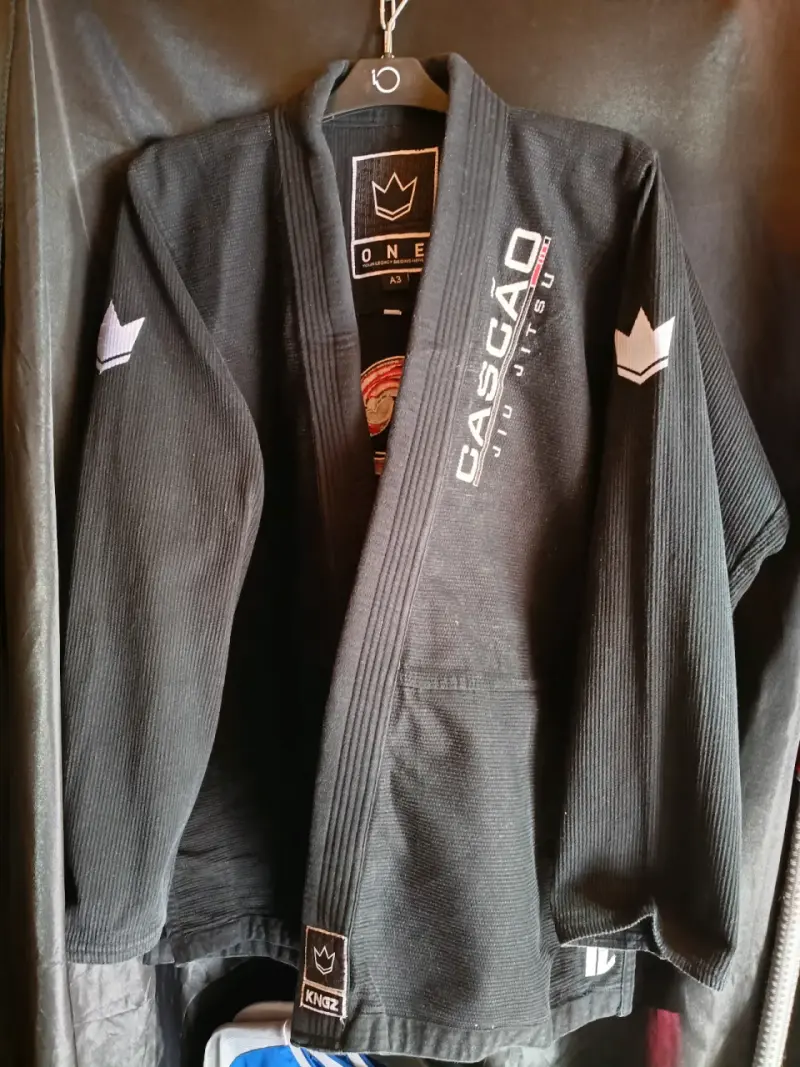 Kimono Jiu Jitsu the kingz negro A3 - 1
