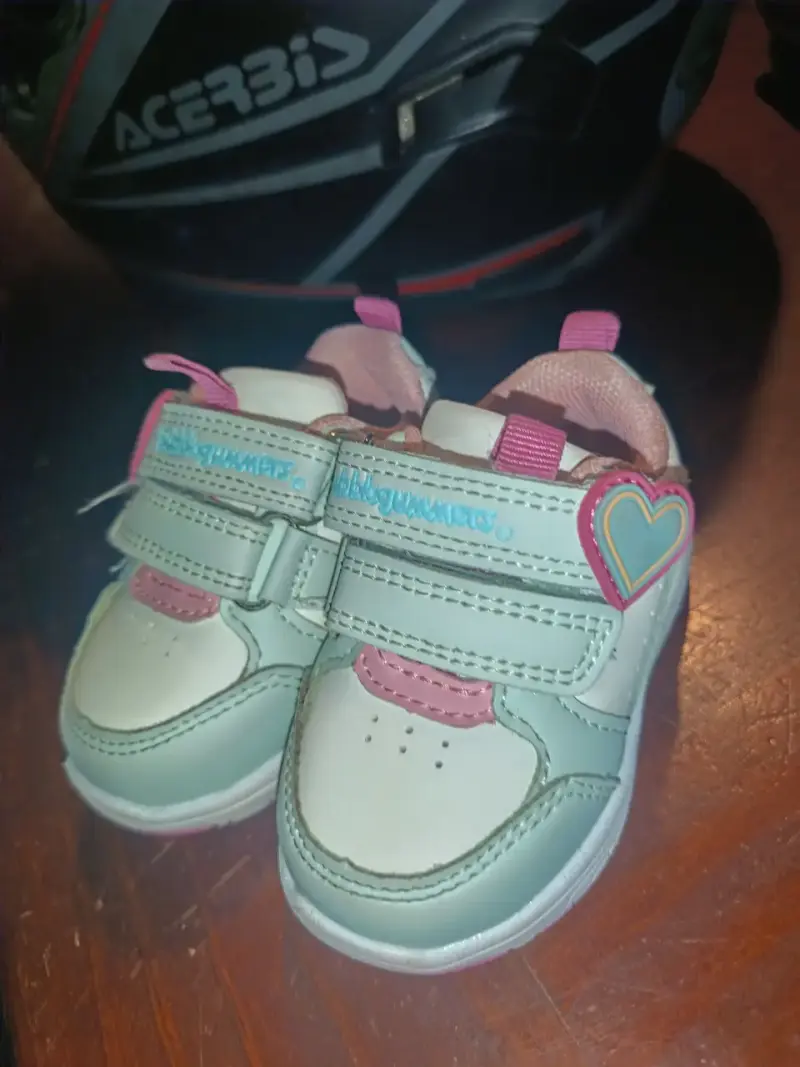 Zapatillas Bubblegummers para niña color rosa - 2