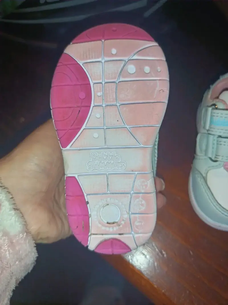 Zapatillas Bubblegummers para niña color rosa - 3