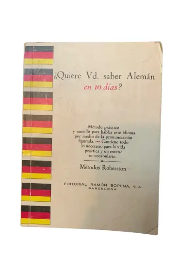 Libro '¿Quiere Vd. saber Alemán en 10 días?' - miniatura 1