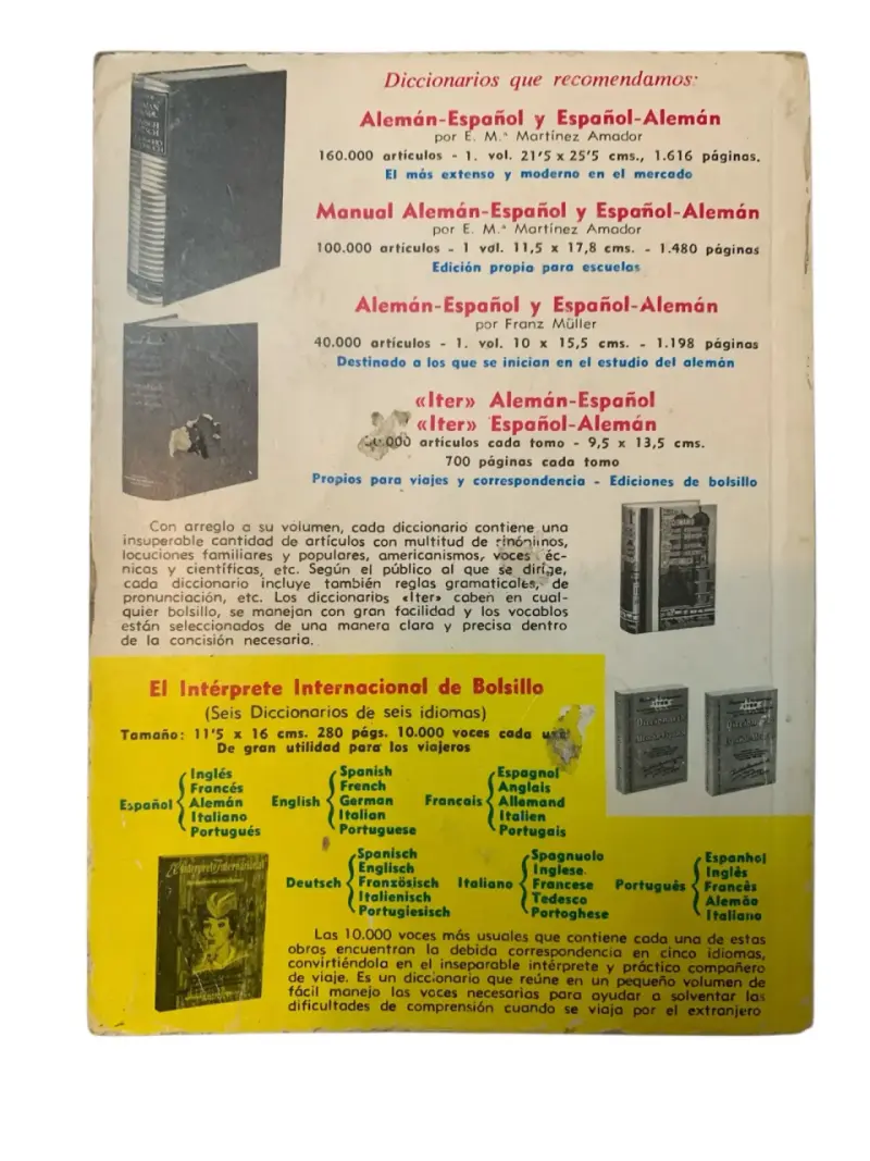 Libro '¿Quiere Vd. saber Alemán en 10 días?' - 2
