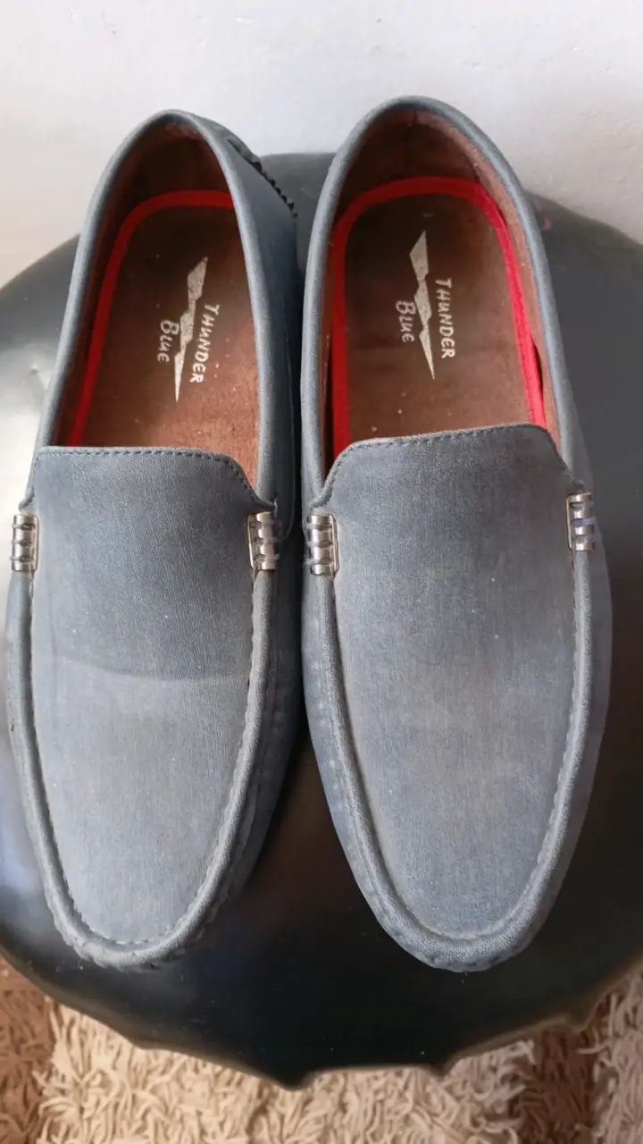 Mocasines Thunder Blue gris oscuro - 1