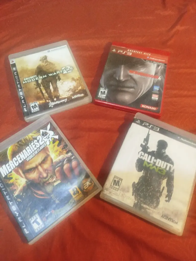 Lote de videojuegos PS3 Call of Duty y más