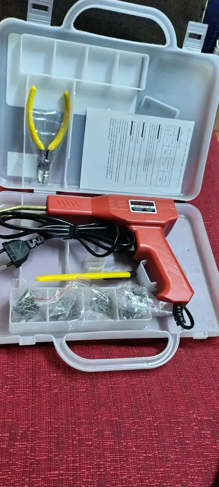 Kit de reparación de plástico con soldador - 2