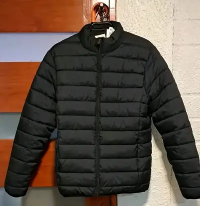 Parka negra mujer talla S nueva - miniatura 1
