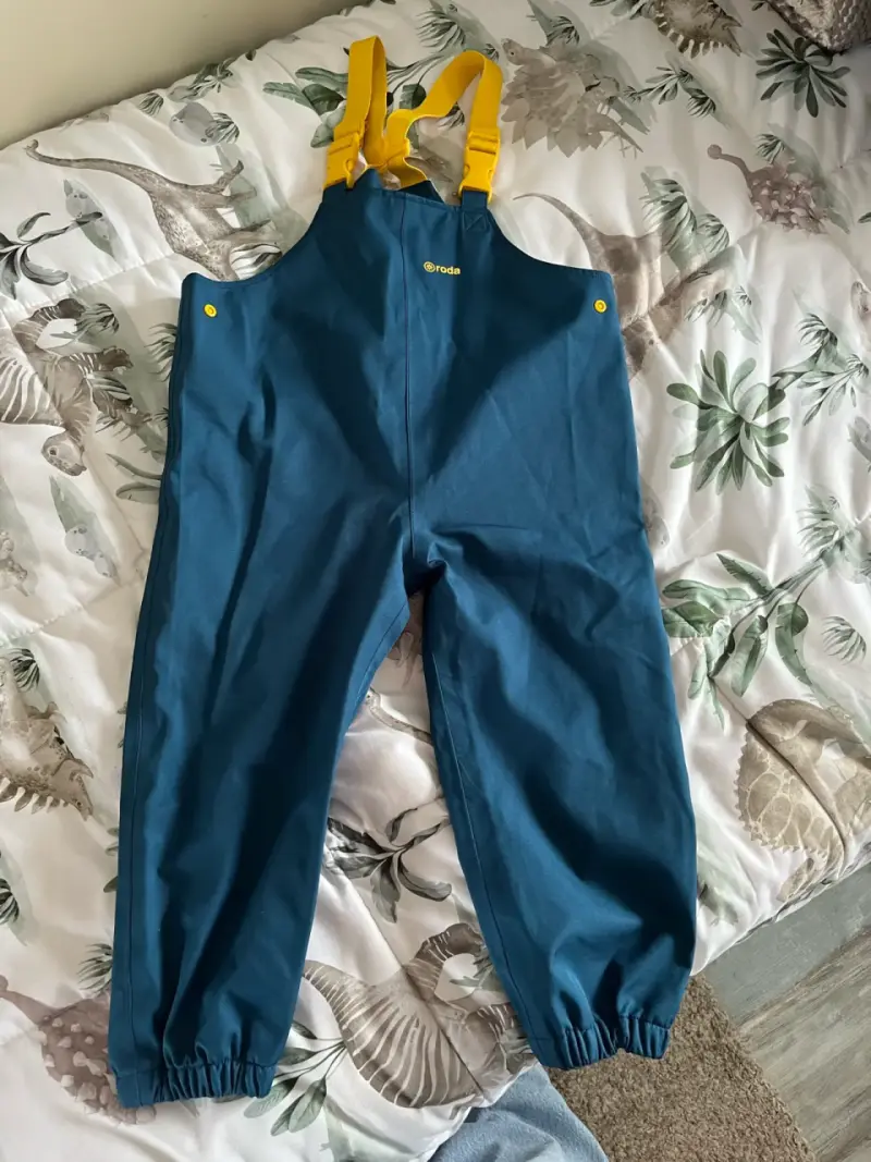 Jardinera impermeable infantil Roda azul - 1