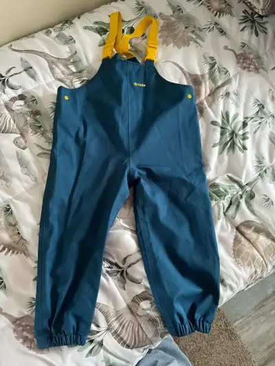 Jardinera impermeable infantil Roda azul - miniatura 1