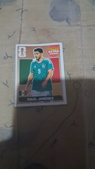 Lámina Panini Extra Sticker Raúl Jiménez - miniatura 1