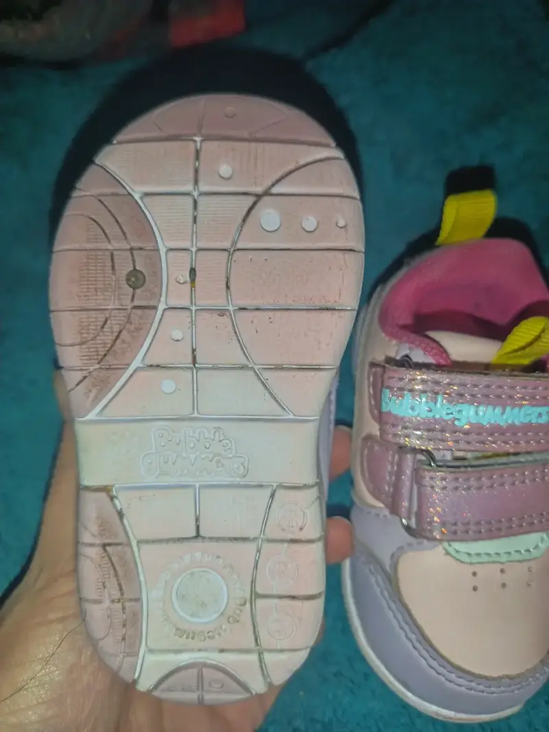 Zapatillas Bubblegummers para niña color rosa - 3
