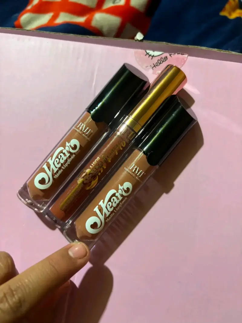 Set de labiales mate Romantic Rain - 4