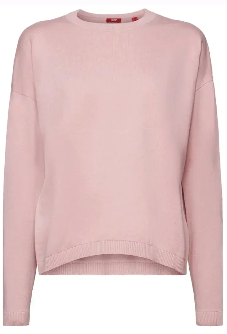 Suéter rosa pastel para mujer - 3