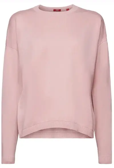 Suéter rosa pastel para mujer - miniatura 3