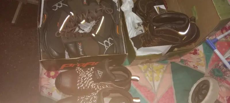 Botas de trekking impermeables negras - 3