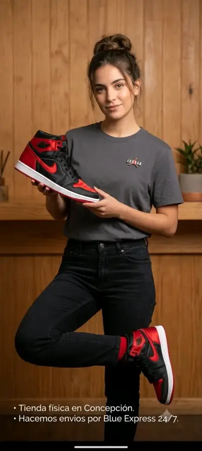 Zapatillas Air Jordan 1 Satin Bred nuevas - miniatura 2