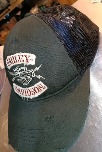 Gorra Harley-Davidson negra desgastada - miniatura 2