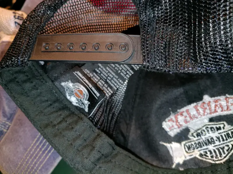 Gorra Harley-Davidson negra desgastada - 3