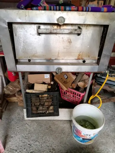 Horno semi industrial de 2 latas + 2 latas 65x65 - miniatura 2