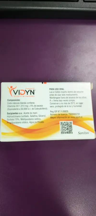 Vitamina D marca  ViDYN - miniatura 2