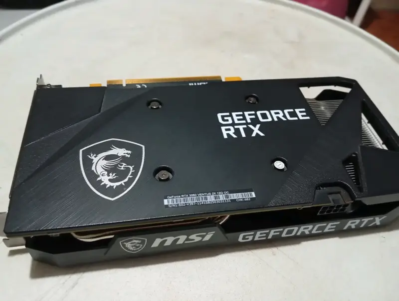 Tarjeta gráfica MSI GeForce RTX usada - 4