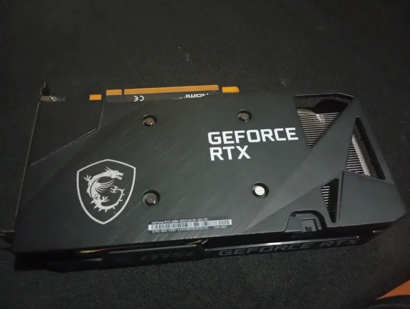 Tarjeta gráfica MSI GeForce RTX usada - 5