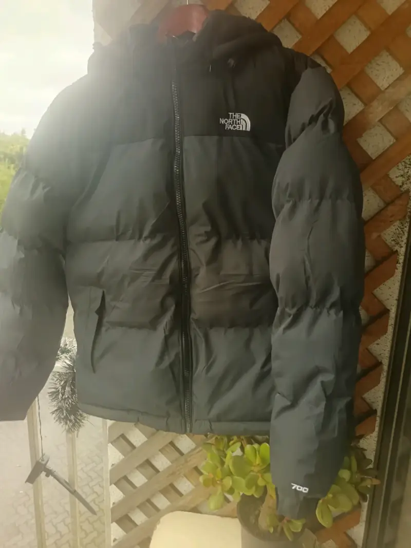 Chaqueta The North Face negra acolchada
