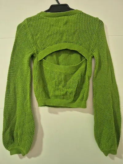 Suéter verde tejido Forever 21 - miniatura 2