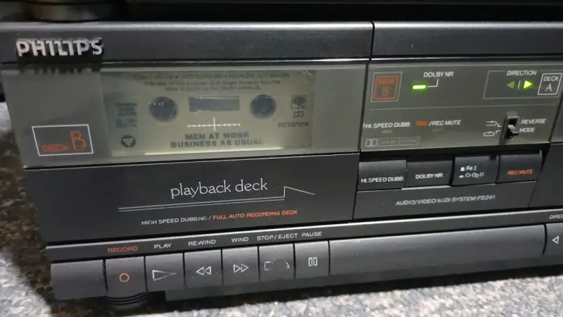 Equipo de sonido Philips con parlantes vintage - 5
