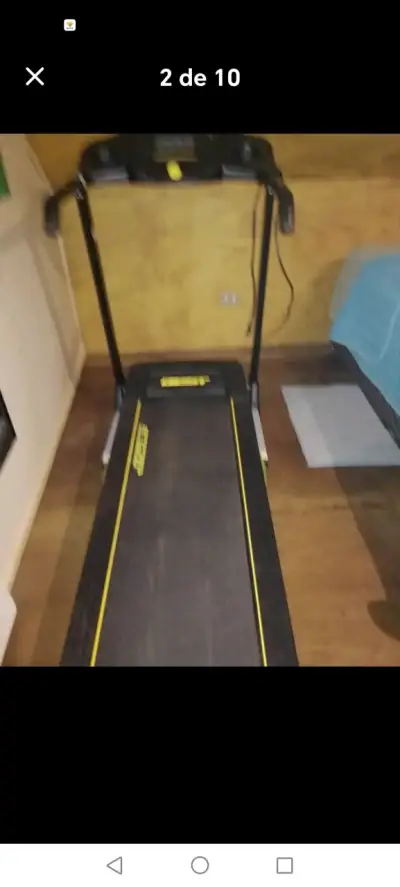 Caminadora eléctrica plegable en buen estado - miniatura 1