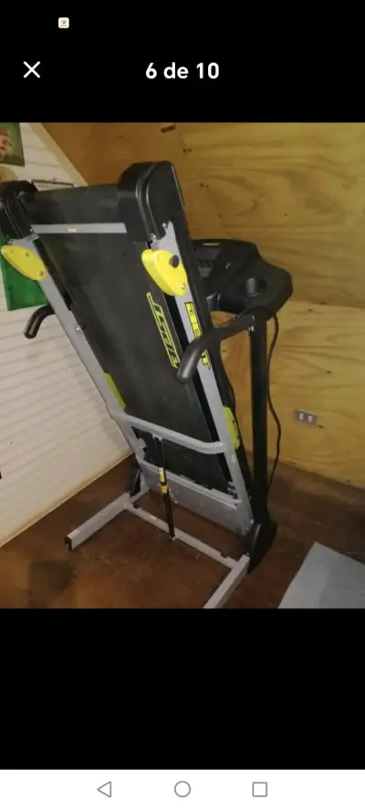 Caminadora eléctrica plegable en buen estado - miniatura 2